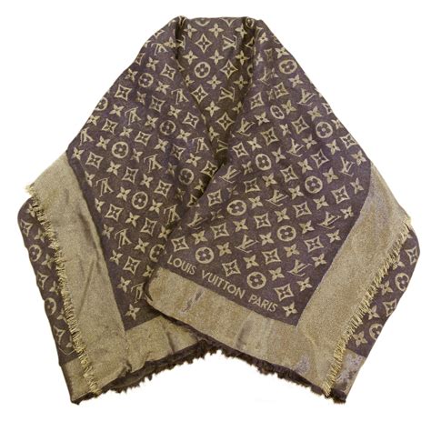 louis vuitton scarf cheap gold and brown|louis vuitton scarf buy online.